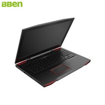 노트북 게임용 Intel i7 7700HQ Kabylake 6G NVIDIA GTX1060 32GB RAM RGB 기계식 720P 카메라 프로 Win10, SSD 500G HDD 없음, 인텔 I7