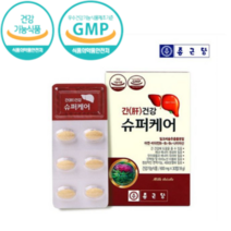 근당 밀크씨슬 추출 분말 아연 비타민 나이아신 비타민B1 비타민B2 비타민B6 간겅강슈퍼케어 30정, 30정*5통