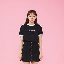 트래블237 로고링거티 (프랑스) 반팔 티셔츠