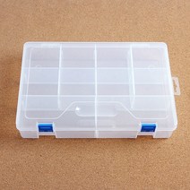 LSM636889투명 다용도 (10칸) 수납함 멀티박스 소품