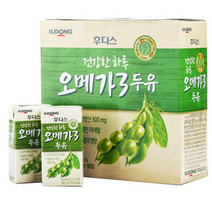 일동후디스 건강한 하루 오메가3 두유, 32개, 190ml