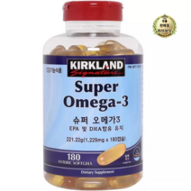 커클랜드시그니춰 슈퍼오메가3, 5개, 216g