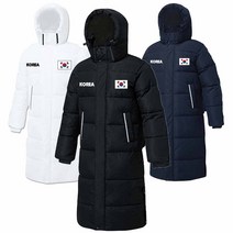 대한민국 커스텀 제작 학교 축구풋살운동 트레이닝 보온동계단체점퍼재킷자켓 삼색롱패딩