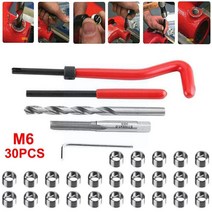 30Pcs M3 M5 M8 스레드 수리 삽입 키트 자동차 손 도구 세트 판금 L6X2
