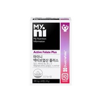 마이니 액티브엽산 비타민D 비타민B6 12 호모시스테인 일동제약 임산부 수유 액티브엽산 800 400 620 활성형 엽산 활성형 비타민D 활성형 엽산 800, 1개X60정, 엽산__일동__마이니__1개