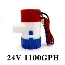 잠수정 펌프 전기 워터 펌프 12v 3505007501100gph 필터 물 미니 24v 빌지 태양 마이크로 모터 보트 해양 펌프 12v, 24v 1100gph