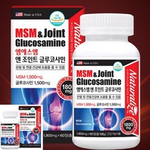 라이즈 엠에스엠 앤 조인트 글루코사민 엠에스엠MSM 연골영양제 엠에스엠무릎관절영양제
