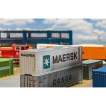 Faller 180840 40피트 컨테이너 모형 MAERSK A 1:87 사이즈