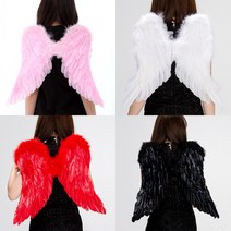 프리티 큐티 천사날개 크리스마스 학예회 연극 파티 촬영소품 프로포즈 웨딩촬영, 아쿠아블루