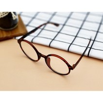 독특한 디자인 둥근 호피무늬 뿔테 얼굴형 케쥬얼 라운드 여자안경 포인트주기좋은 레트로풍 귀여운느낌