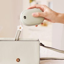 보조배터리 겸용 손난로 대용량 10000mA USB 충전식 핫팩 KC인증, 화이트 충전기