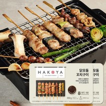 하코야 닭모둠꼬치구이 350g X 2세트 닭꼬치 꼬치 안주 술안주 야식 순살, 하코야 닭모둠꼬치구이 350g X 2