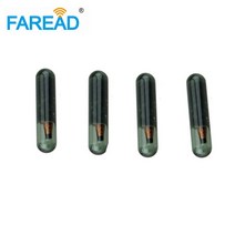 디지털 차키 호환5pcs 3*13mm 트랜스 폰더 마이크로 칩 식별자 ID8E Bioglass 디지털 태그 immobilizer 자, 한개옵션0