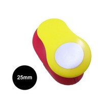 펀칭기 타공기 문규류 루즈링 벨트구멍뚫기 단추 펀치 원형 8/15/25/38/50mm DIY 엠보싱 스크랩북 기계 종이 절단 공예 구멍 라운더 커터, [03] 25mm