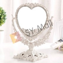 SY몰 하트 탁상거울 17.5CM 소형거울 거울인테리어 화장대거울