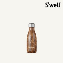 (스웰 공식 온라인스토어) 보온/보냉 스테인리스 250ml 텀블러, 티크우드