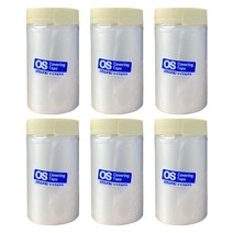 [유니스몰] 오성정밀화학 커버링테이프 6개입, 650mm x 20m x 6개입, 1개