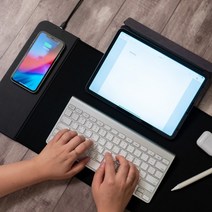 퍼퓨미아 퀵패드 무선 고속충전 마우스패드 장패드, 7개, 단일