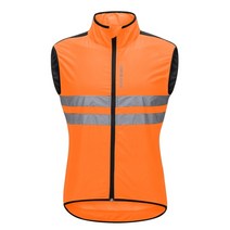 오토바이 자켓 슈트 잠바 Wosawe 반사 안전 조끼 chaleco 높은 가시성 gilet moto 의류 motocross 야간 달리기 사이클링 오프로드, bl205-o, m