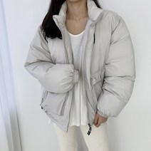 드린 / 남녀공용 데일리 오버핏 웰론 숏 패딩 3color