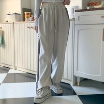 브이와이 VY 여자 하체비만 와이드바지 핀턱 조거팬츠