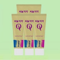 씨놀치약큐 씨놀치약Q 죽염 프로폴리스 무불소 무합성계면활성제 무방부제 5개