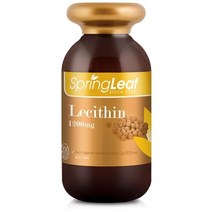 Australia 직구 스피링리프 Since 1992 골든 탑 Lecithin 1200mg 200캡 1팩, 수량, 상세참조