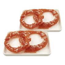 코코넛치킨도넛 다이어트 피모건강에 좋은 강아지수제간식 국산 닭가슴살로 만든 영양식 간식, 2개