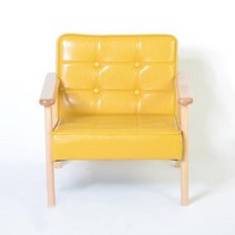 소파 수유를 위한 어린이 의자 아기 유아 휴식 안락 촬영 소품용 퍼프 시트, [15] PU-Yellow (single)