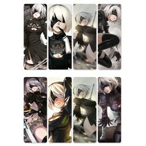 북링 북집게 북다트 독서링인기 게임 NieR: 오토마타 북마크 방수 투명 PVC 플라스틱 아름다운 책 선물 8, 05 Style 5