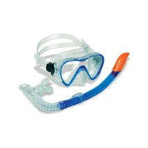 Swimline Divesite 실리콘 마스크와 스노클 세트