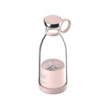 휴대용 전기 Juicer 블렌더 Usb 미니 과일 믹서 Juicers 추출기 음식 밀크 쉐이크 다기능 주스 메이커 기계, [01] pink