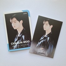 차은우포스트카드 스티커세트 차은우 굿즈포카엽서12장 스티커3장