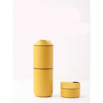 휴대용 커피머신 캠핑 사무실 기계 메이커 자동 핸드, 커피트래블러T2선물상자(화이트달빛)