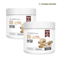 참마 산약 마 아침식사대용 가루 분말 200g 2통