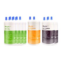 [필터테크] WPU-A630CREWH 1년세트 정수기필터호환 프리미엄플러스 단방향 3인치, 상세 설명 참조