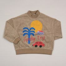 [매직에디션HU]덕콰이어트DQ34-TS102KH 자동차 타올지 맨투맨 23년 FW신상 가을신상 아동복 현대울산