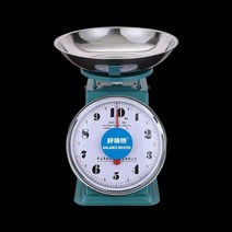 소형 저울 중량계 레트로 가정용 제과 제빵 과일, 레귤러 스타일 (10kg) 스틸 링 커버