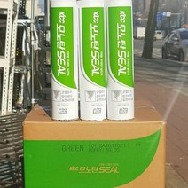 KCC 우레탄실리콘 모노탄씰 녹색 300ml 한박스(25개), 25개