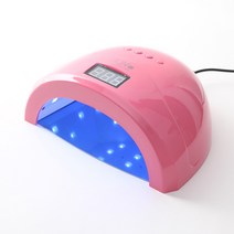 SUN1 LED/UV 젤네일 램프 48W, 레드핑크, 1개