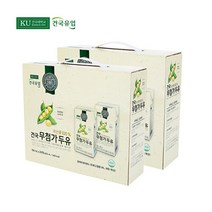 건국유업 건국 무첨가두유, 40개, 190ml