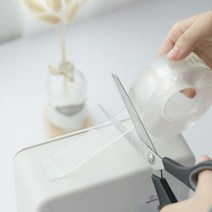 못없이 붙이는 초강력 접착 실리콘 양면테이프 3m주방용품 욕실용품 실리콘테이프 재사용 방수 실리콘 주방 초강력 테이프 테잎 깔끔 강력 접착 양면테이프 양면 흔적없이 투명테이프