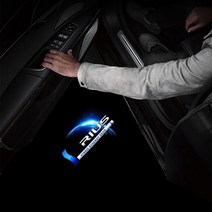 지프 JEEP 호환 용품 도요타 프리우스 20 30 50 XW20 XW30 XW50 자동차 도어 의전 조명 자동 퍼들 램프 배지 스티커 프로젝터 액세서리 2 피스
