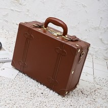 빈티지 예쁜 미니 여행 가방 14인치 작은 소형 캐리어 여행용 보조 1인용