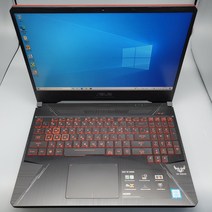 ASUS 게이밍 FX505GD i5-8300H+GTX1050 중고노트북, WIN10 Home, 12GB, 256GB, 코어i5, 블랙