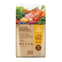 ANF 6free 캣 식스프리 플러스 인도어 어덜트 1.8kg 5.6kg 고양이 사료, 1