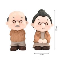 인테리어편집샵 스톤오브제 공예 달콤한 연인 커플 인형 미니어처 기타 장식 요정 정원 홈 액세서리, 07 07