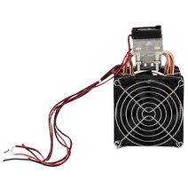 냉각 시스템 키트 쿨러 팬 공기 냉각 12V 6A 열전 펠티어 반도체 냉각기 냉동, 보여진 바와 같이, 하나