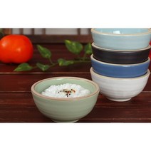 소야 여주전통 다이어트 미니밥그릇 작은 밥공기 밥그릇 이천도자기 (5컬러), 민트
