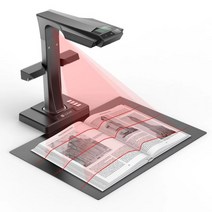 CZUR-ET24 프로 책 문서 스캐너 휴대용 24mp 카메라 A3 스마트 OCR Led 테이블 데스크 램프 포함 가정용 사무실, 01 ET24 Pro